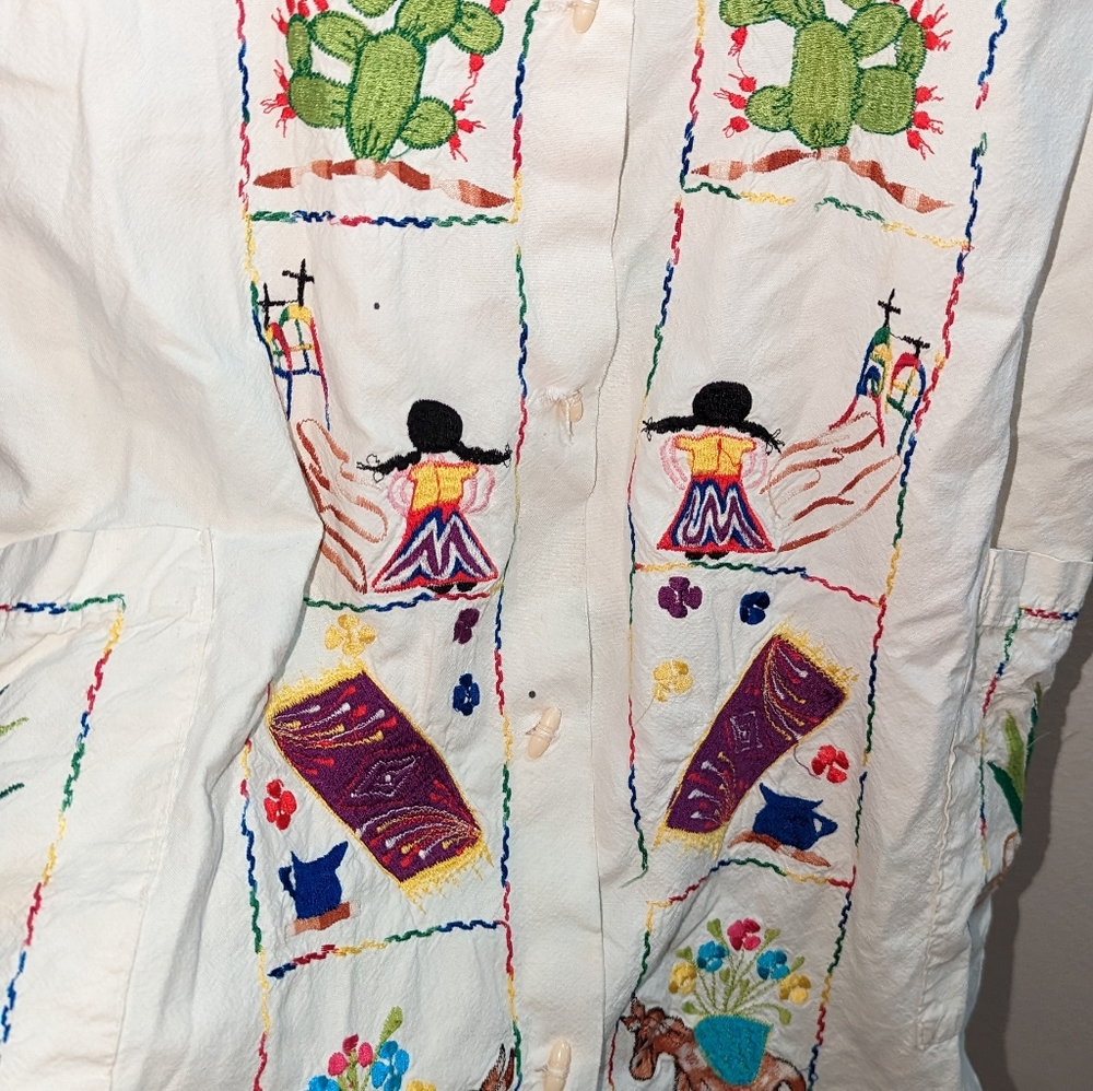 Vintage Mexican shirt - Picture 3 of 4